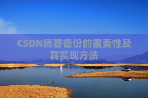 CSDN博客备份的重要性及其实现方法